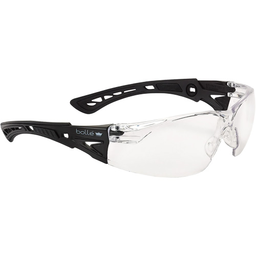 Lunettes de s&eacute;curit&eacute; Rush + Petit BSSI, Lentille Transparent, Antibu&eacute;e/Anti-&eacute;gratignures, ANSI Z87+ GTA Hardware Inc