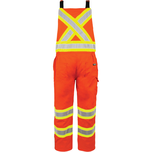 High-Visibility Unlined Overalls, Medium, High Visibility Orange GTA Hardware Inc