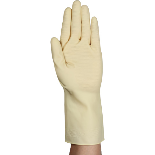 Gants naturels et l&eacute;gers AlphaTec 87-137, Taille 9, 11,8" lo, Latex de caoutchouc, 16 mils GTA Hardware Inc