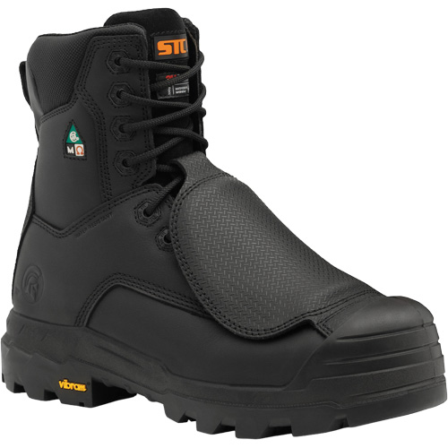 Bottes de travail Vulcan avec protecteur m&eacute;tatarsien &agrave; l'ext&eacute;rieur, Cuir, Taille 6, Imperm&eacute;able GTA Hardware Inc