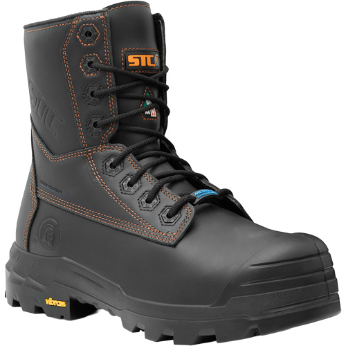 Bottes de travail Metpro Flex avec protecteur m&eacute;tatarsien, Cuir, Taille 8, Imperm&eacute;able GTA Hardware Inc