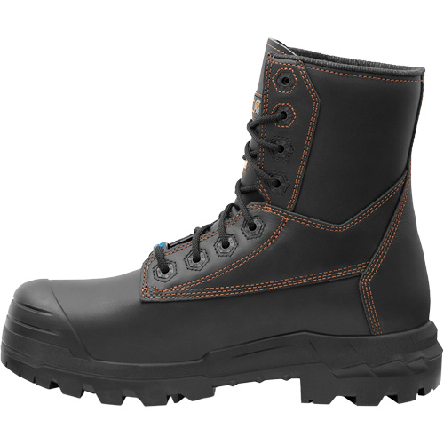 Bottes de travail Metpro Flex avec protecteur m&eacute;tatarsien, Cuir, Taille 8, Imperm&eacute;able GTA Hardware Inc