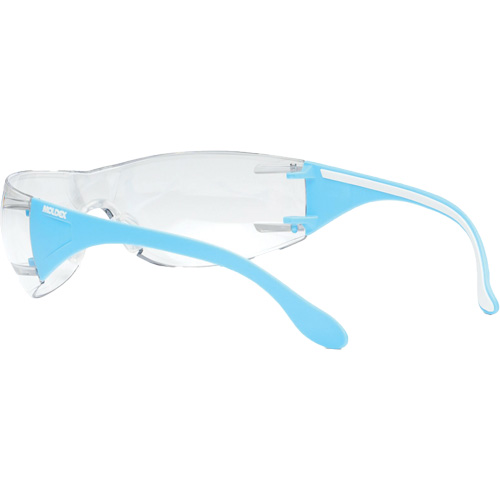 Lunettes de s&eacute;curit&eacute; bleu/blanc Adapt Lite, Lentille Transparent, Antibu&eacute;e/Anti-&eacute;gratignures, ANSI Z87+/R&eacute;pond ou surpasse la norme CSA Z94.3 GTA Hardware Inc