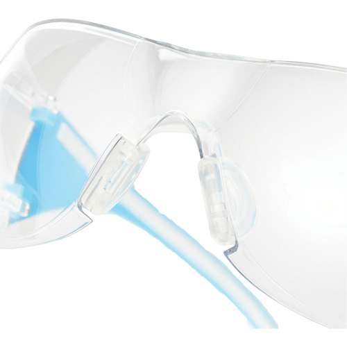 Lunettes de s&eacute;curit&eacute; bleu/blanc Adapt Lite, Lentille Transparent, Antibu&eacute;e/Anti-&eacute;gratignures, ANSI Z87+/R&eacute;pond ou surpasse la norme CSA Z94.3 GTA Hardware Inc