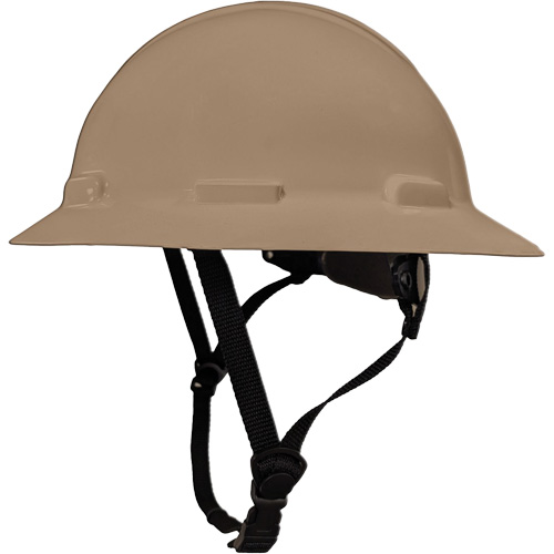 LIDGUARD&reg; Full Brim Hardhat with Chinstrap, Meets CSA Type 1, Ratchet Suspension, Vented GTA Hardware Inc