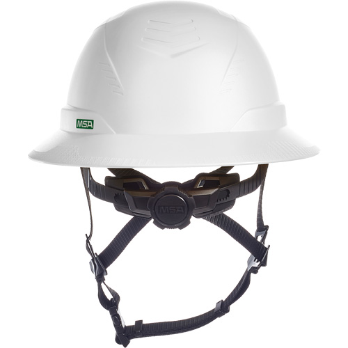 V-Gard H2&reg; Full Brim Safety Helmet, Ratchet Suspension, Non-Vented GTA Hardware Inc