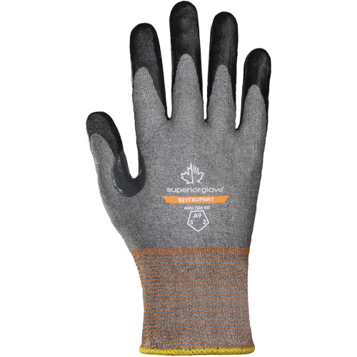 Gants ultra-minces Dexterity Pro S21TXUFNRT, Taille 5, Calibre 21, Rev&ecirc;tement Mousse de nitrile, Enveloppe en Nylon/TenActiv, ASTM ANSI niveau A9 GTA Hardware Inc