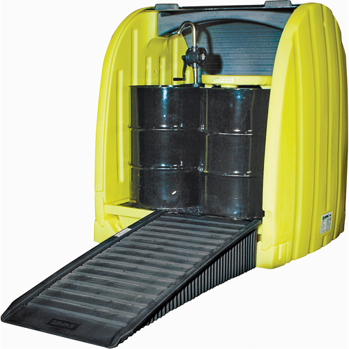 Remises & syst&egrave;mes Spillpallet, 65" lo x 58" la x 69" h, Capacit&eacute; de charge 6000 lb GTA Hardware Inc