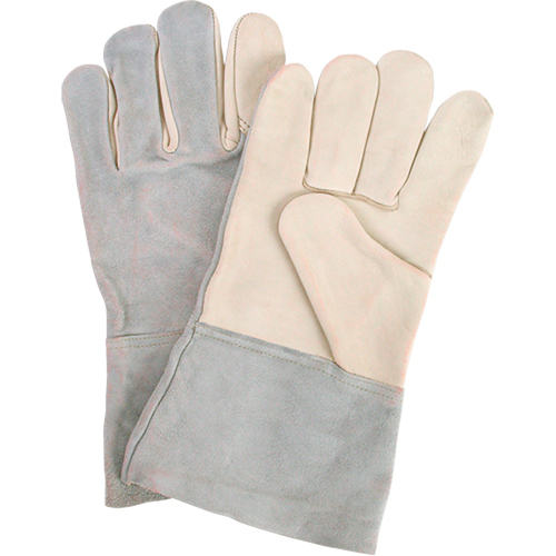 Gants de travail d'usage standard, Grand, Paume en Cuir fleur de vache GTA Hardware Inc