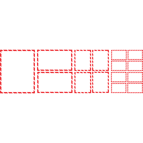 WHMIS Labels 400/Pkg, Paper, Roll, 5-1/2" L x 4-1/4" W GTA Hardware Inc