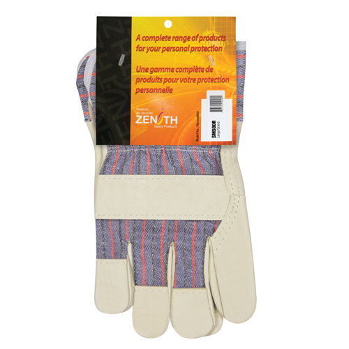 Abrasion-Resistant Comfort Fitters Glove, Large, Grain Pigskin Palm, Cotton Inner Lining GTA Hardware Inc