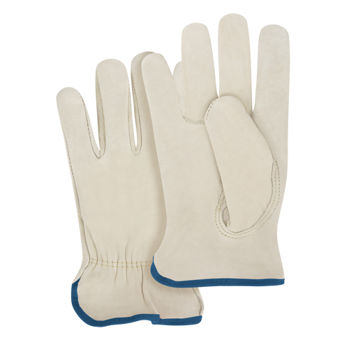 Gants pour conducteurs &agrave; ajustement serr&eacute;, T-Grand, Paume en Cuir fleur de vache GTA Hardware Inc