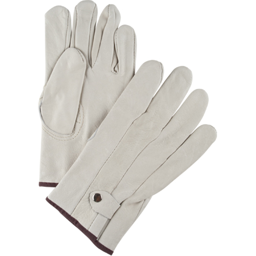 Standard-Duty Ropers Gloves, Large, Grain Cowhide Palm GTA Hardware Inc