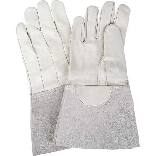 Gants de soudage &agrave; l'arc TIG, Cuir fleur de mouton, Taille Moyen GTA Hardware Inc