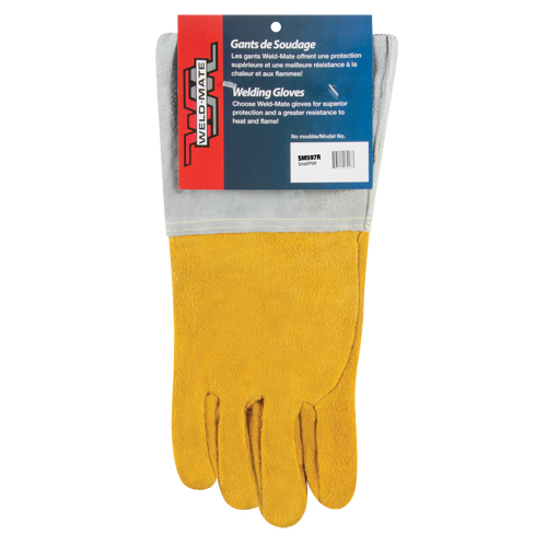 Gants de soudage TIG &agrave; ajustement sup&eacute;rieur, Cuir de daim refendu, Taille Petit GTA Hardware Inc