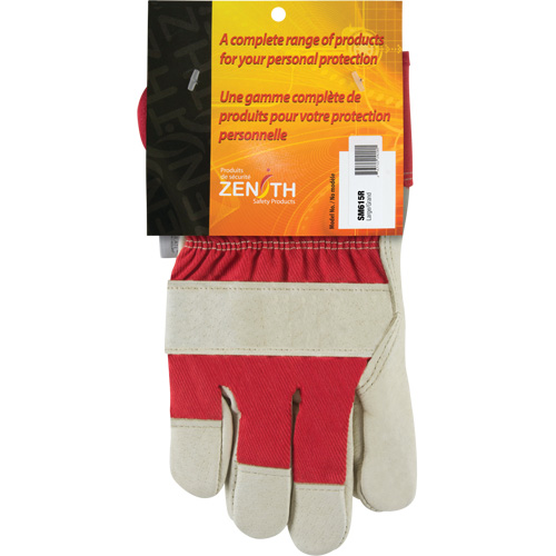 Gants d'ajusteur doubl&eacute;s pour l'hiver &agrave; chaleur sup&eacute;rieure, Grand, Paume en Cuir fleur de porc, Doublure en Thinsulate GTA Hardware Inc