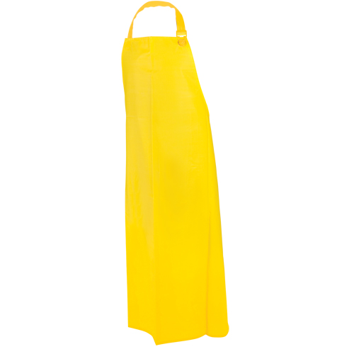 PVC Apron, PVC, Yellow, 35" W x 45" L GTA Hardware Inc