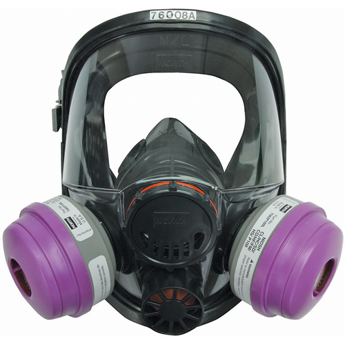 North&reg; 7600 Series Full Facepiece Respirator, Silicone, Large/Medium/Medium/Large GTA Hardware Inc