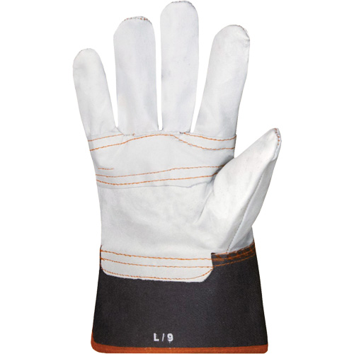 Endura&reg; Sweat-Absorbing Gloves, X-Large, Grain Cowhide Palm, Cotton Inner Lining GTA Hardware Inc