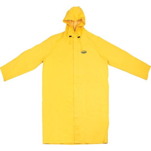 V&ecirc;tement imperm&eacute;able Hurricane ignifuge et r&eacute;sistans &agrave; l'huile, manteau de 48', 3T-Grand, Jaune GTA Hardware Inc