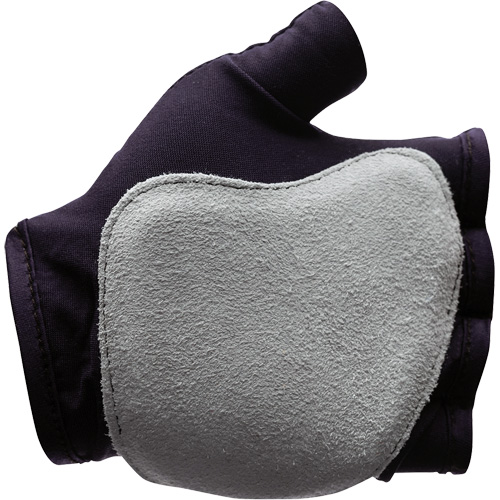 Gants antichocs sans doigts, main droite, T-petit, Paume en Cuir refendu, Poignet &agrave; enfiler GTA Hardware Inc