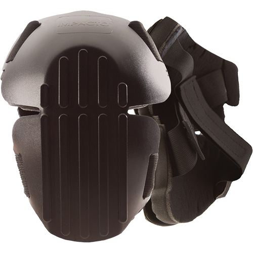 Hard Shell Knee Pads, Hook and Loop Style, Plastic Caps, Foam Pads GTA Hardware Inc
