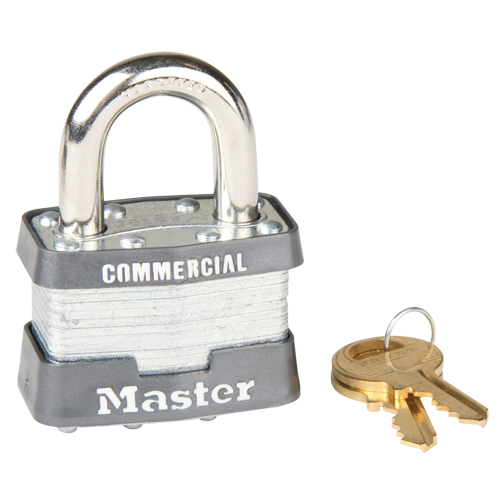 Cadenas &agrave; goupilles, Cl&eacute;s identiques, Acier lamin&eacute;, Largeur de 1-3/4" GTA Hardware Inc