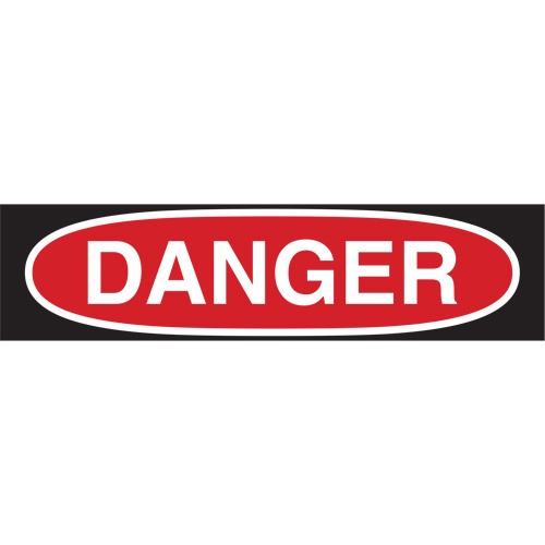 "Danger" Sign, 10" x 14", Polystyrene, Bilingual GTA Hardware Inc