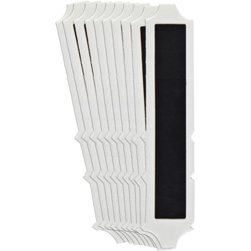 &eacute;tiquettes de lettres et chiffres gothiques individuels Quick-Align, I, 4" h, Noir GTA Hardware Inc
