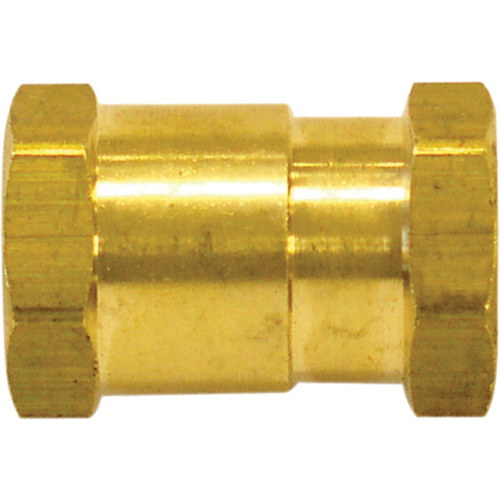 RACCORD FEMELLE HEXAGONA(F)NPT1/2"-(F)NPT3/8"LAI, Laiton GTA Hardware Inc