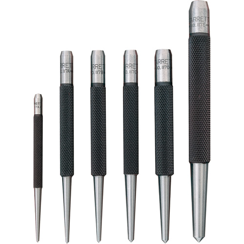 Centre Punches With Round Shanks, 5 Pieces GTA Hardware Inc