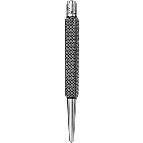 Centre Punch with Square Shank, 5/32" Dia., 3/8" Stock Size, 4-1/4" L GTA Hardware Inc