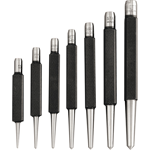7-Piece Centre Punches With Square Shank GTA Hardware Inc