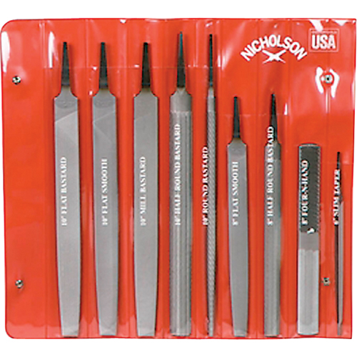 9-Piece Maintenance File Set, 9 Pcs GTA Hardware Inc