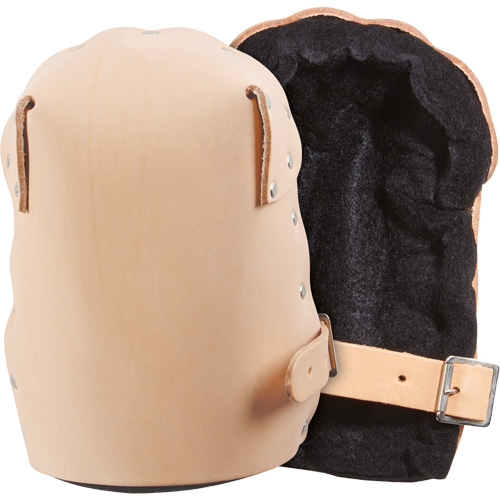 Heavy-Duty Knee Pad, Buckle Style, Leather Caps, Foam Pads GTA Hardware Inc