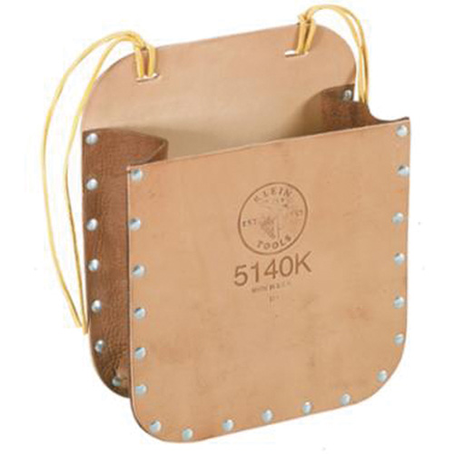 Sac d'outils avec sangle, Cuir, 1 pochettes, Brun GTA Hardware Inc