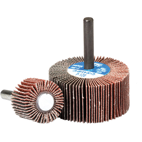 Flap Wheel, Aluminum Oxide, 180 Grit, 3" x 1" x 1/4" GTA Hardware Inc