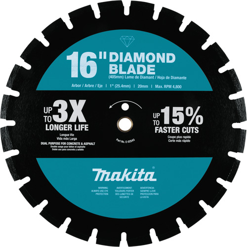Lame diamant &agrave; bordure segment&eacute;e GTA Hardware Inc