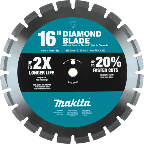 Lame diamant &agrave; bordure segment&eacute;e GTA Hardware Inc