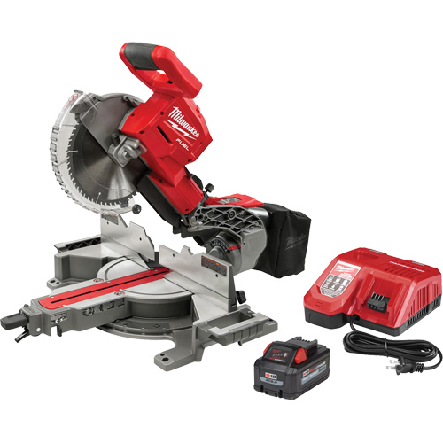 Ensemble scie &agrave; onglets combin&eacute;s coulissante &agrave; biseau double M18 Fuel GTA Hardware Inc