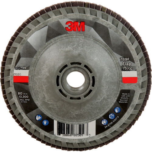 769F Quick Change Flap Disc, 4-1/2" x 5/8"-11, Type 27, 120+ Grit, Ceramic GTA Hardware Inc
