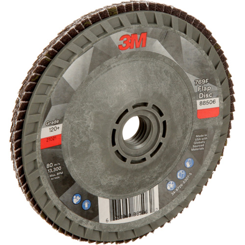 769F Quick Change Flap Disc, 4-1/2" x 5/8"-11, Type 29, 120+ Grit, Ceramic GTA Hardware Inc
