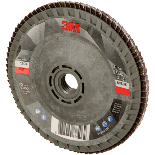 769F Quick Change Flap Disc, 4-1/2" x 5/8"-11, Type 29, 120+ Grit, Ceramic GTA Hardware Inc