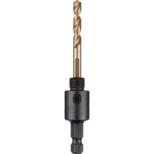 Scie-cloche petit filet avec tr&eacute;pan pilote au cobalt Hole Dozer, 0" - 1-3/16", 1/4" Tige GTA Hardware Inc