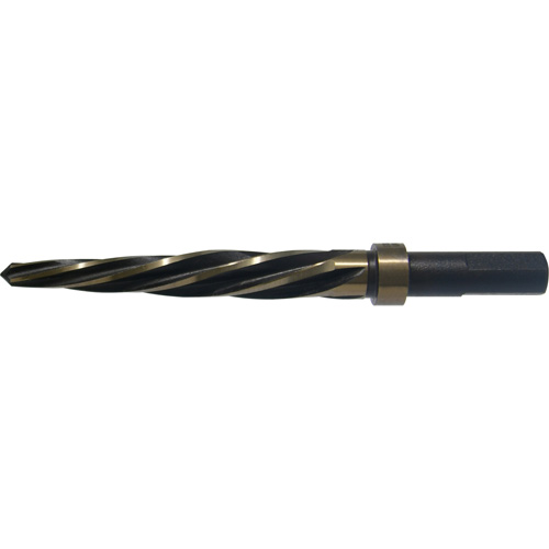 CLE-LINE 2619 Car Reamer, 0.375"/3/8", Spiral Flute, High Speed Steel, Straight/3-Flat Shank GTA Hardware Inc