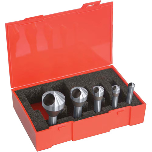 Jeu d'outils d'&eacute;bavurage & fraises 60° CLEVELAND GTA Hardware Inc