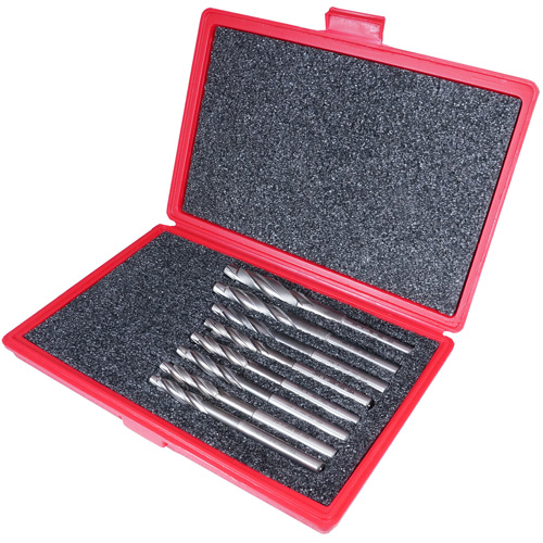 CLEVELAND 183-CSS-3 8-Piece Continuous Pilot Counterbore Set GTA Hardware Inc