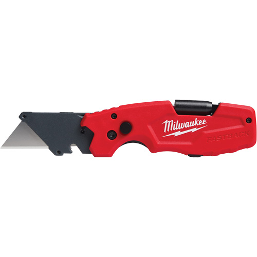 FASTBACK 6-in-1 Folding Utility Knife, 8-3/4" L, 6 Functions, 1 lbs. GTA Hardware Inc
