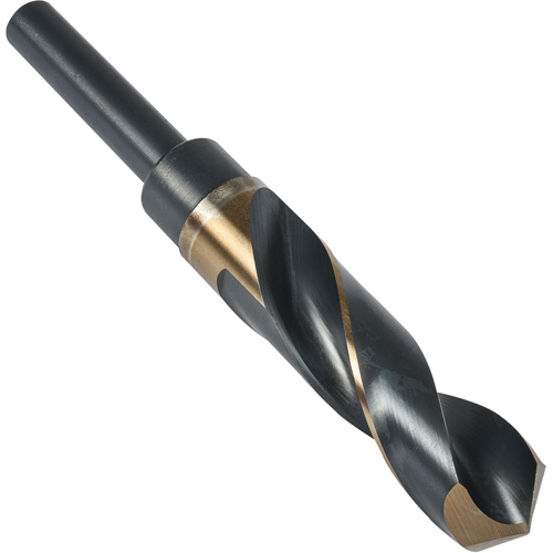 1/2" Reduced Shank Drill Bit, 17/32", High Speed Cobalt, 3" Flute, 118° Point GTA Hardware Inc
