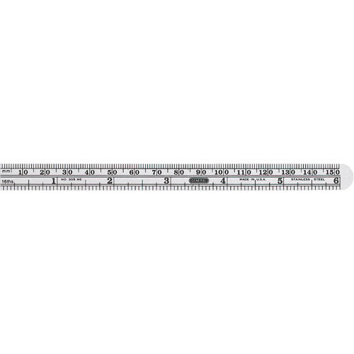R&egrave;gle flexible de pr&eacute;cision &eacute;conomique, 6-1/2" lo, Acier GTA Hardware Inc